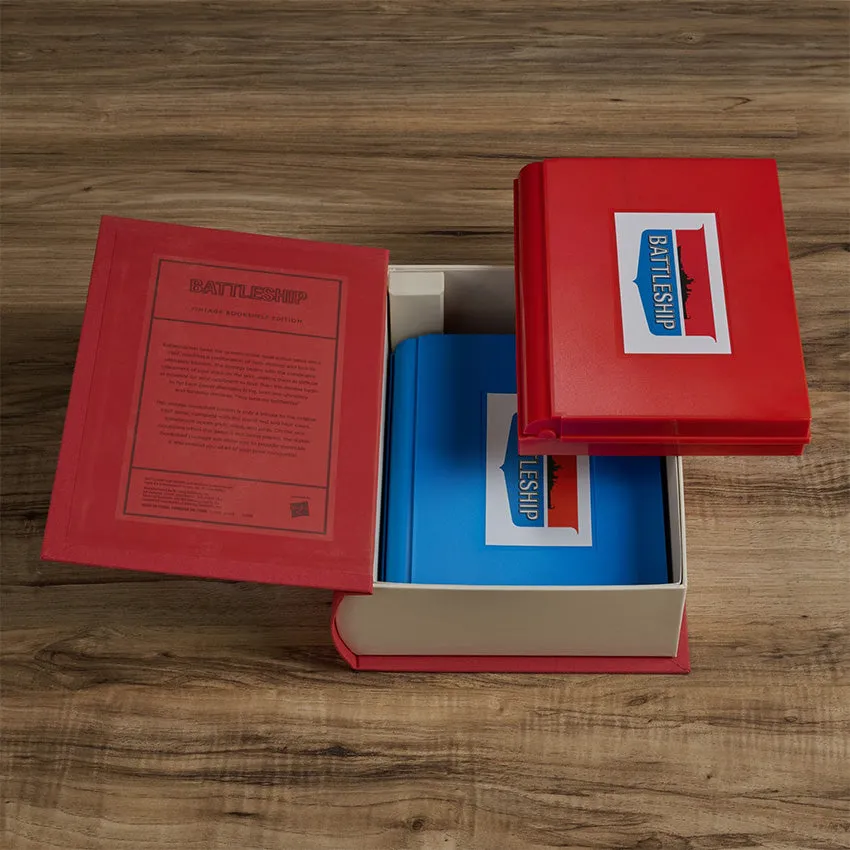 WS Game Company | Battleship - Vintage Bookshelf Edition