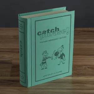 WS Game Company | Catch Phrase Vintage Bookshelf Edition