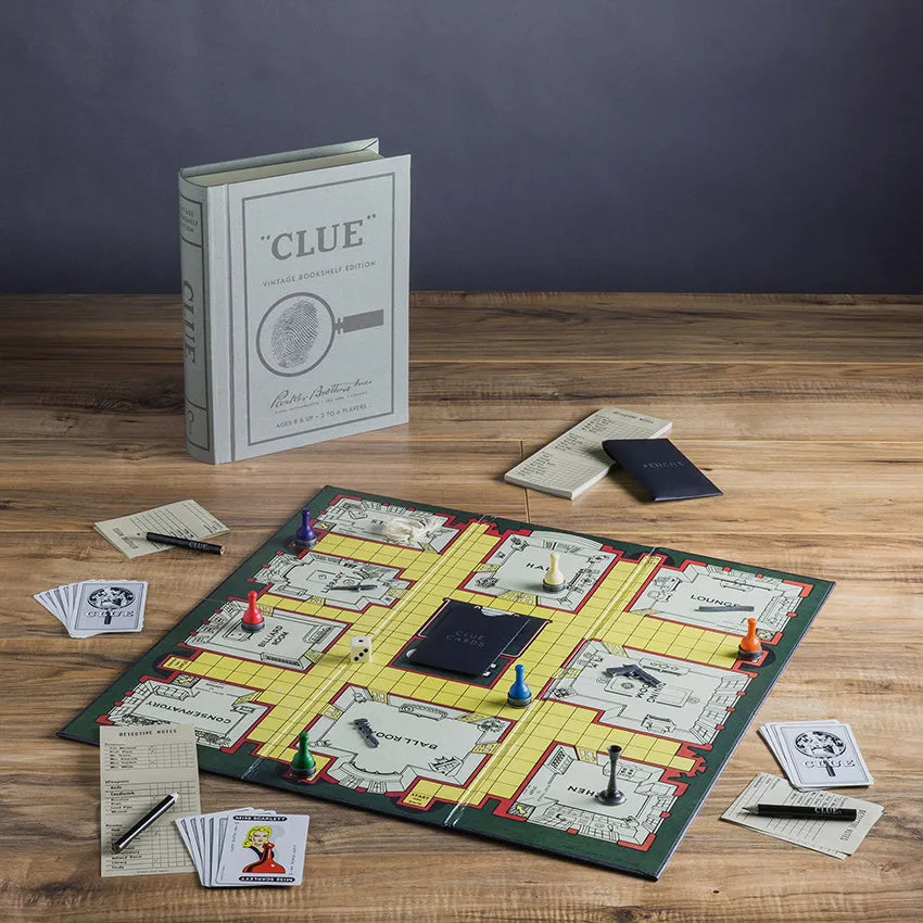 WS Game Company | Clue Vintage Bookshelf Edition