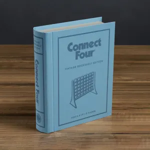 WS Game Company | Connect 4 Vintage Bookshelf Edition