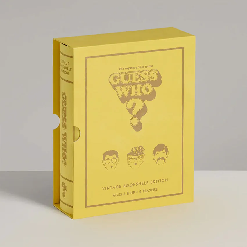 WS Game Company | Guess Who? Vintage Bookshelf Edition
