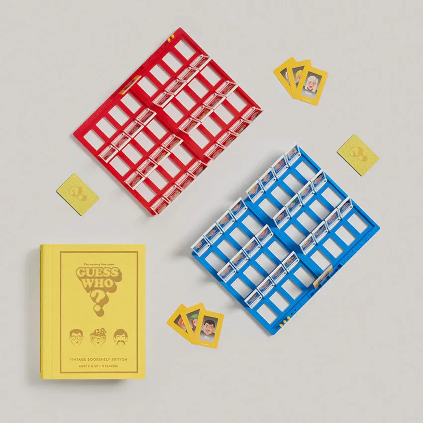 WS Game Company | Guess Who? Vintage Bookshelf Edition