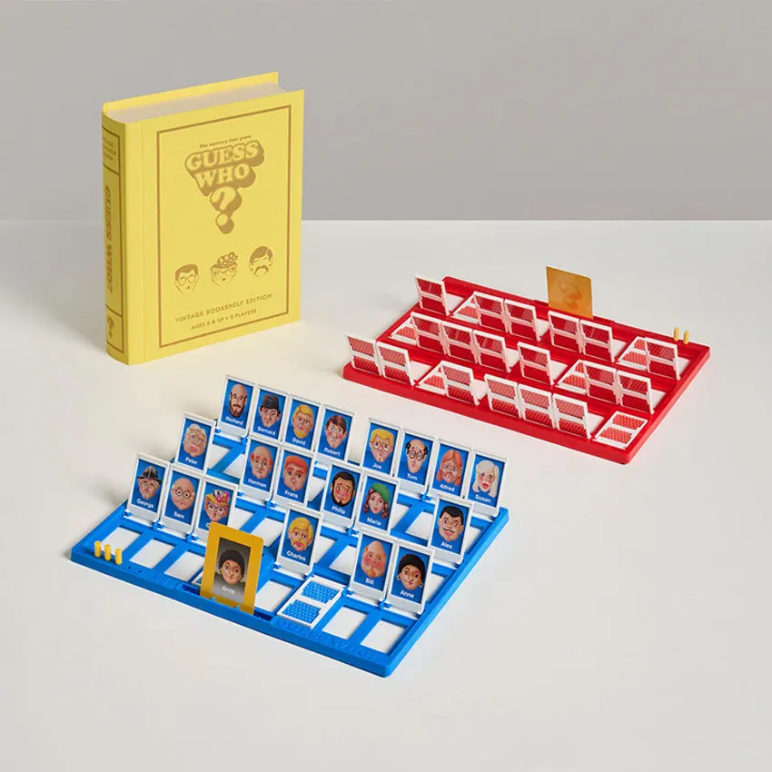 WS Game Company | Guess Who? Vintage Bookshelf Edition
