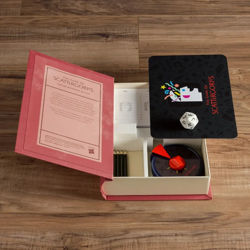 WS Game Company | Scattergories Vintage Bookshelf Edition