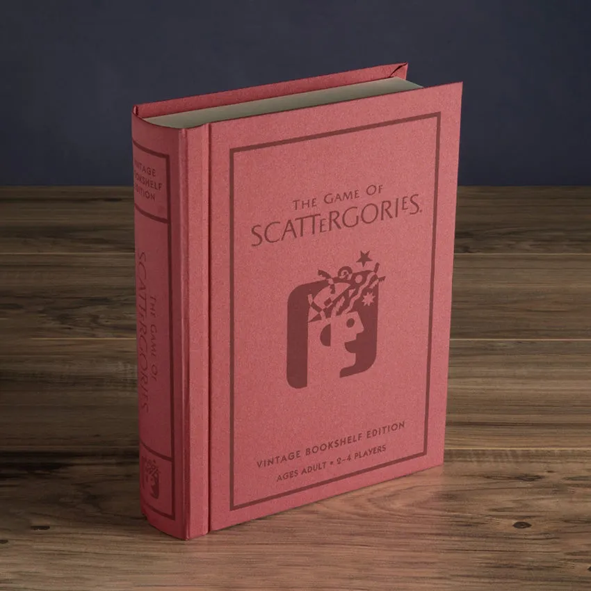 WS Game Company | Scattergories Vintage Bookshelf Edition