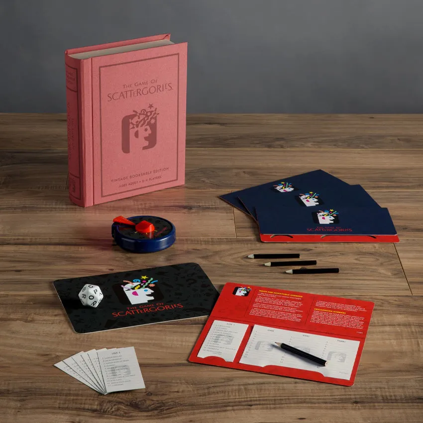 WS Game Company | Scattergories Vintage Bookshelf Edition