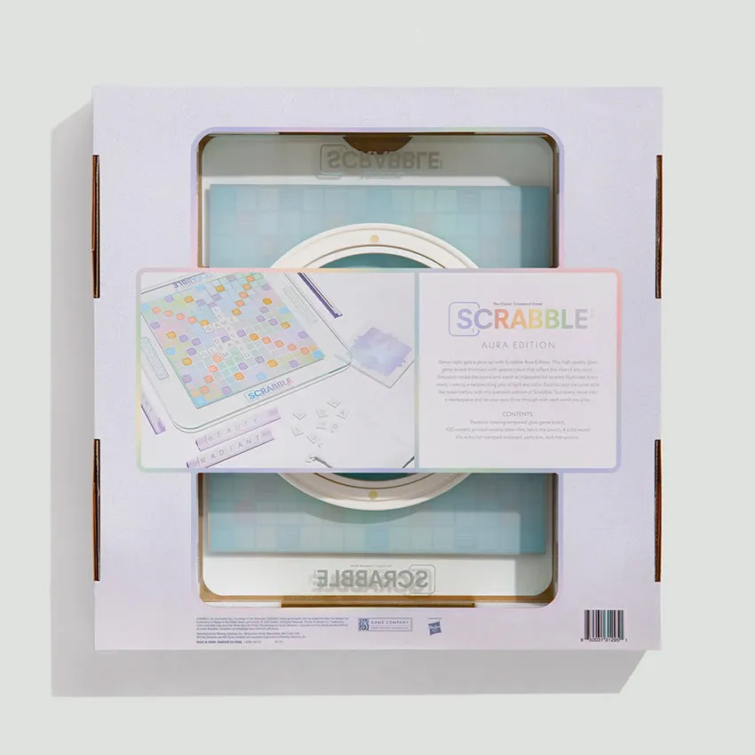 WS Game Company | Scrabble - Aura Glass Edition