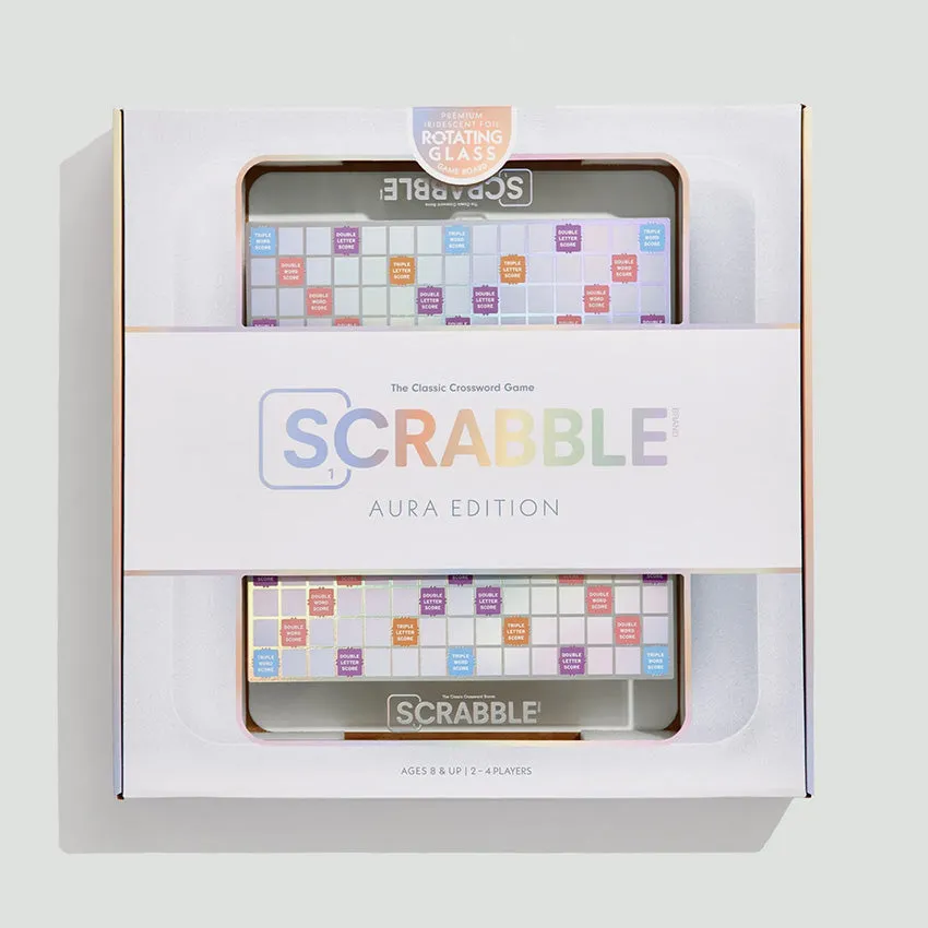 WS Game Company | Scrabble - Aura Glass Edition