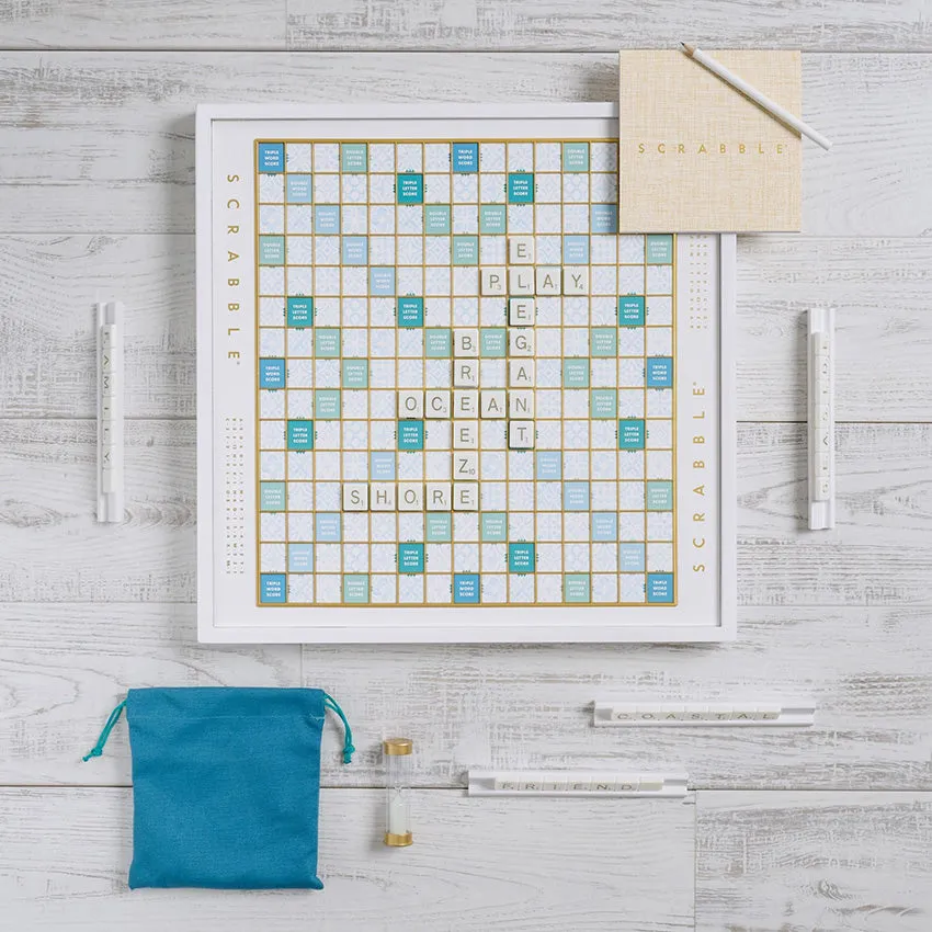 WS Game Company | Scrabble Bianco Edition