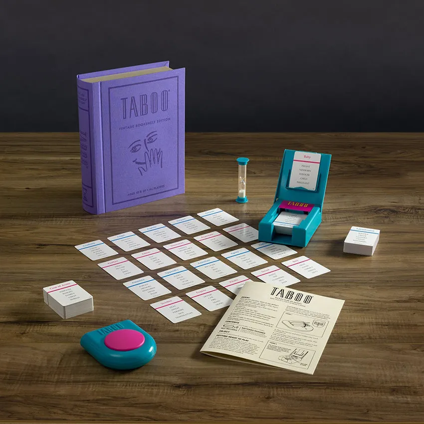 WS Game Company | Taboo Vintage Bookshelf Edition