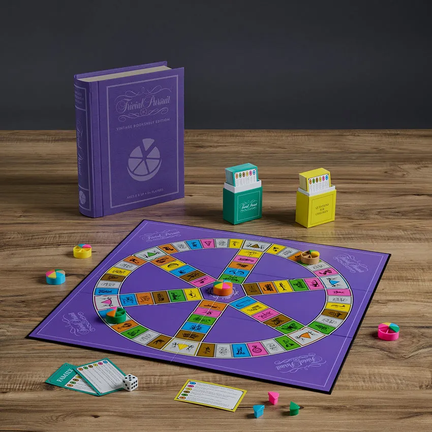 WS Game Company | Trivial Pursuit Vintage Bookshelf Edition